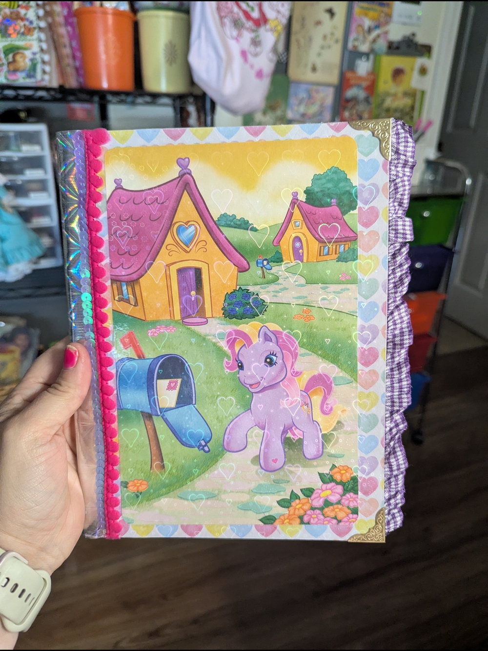 My Little Pony Pink Plush Pony Decorative Wall Art